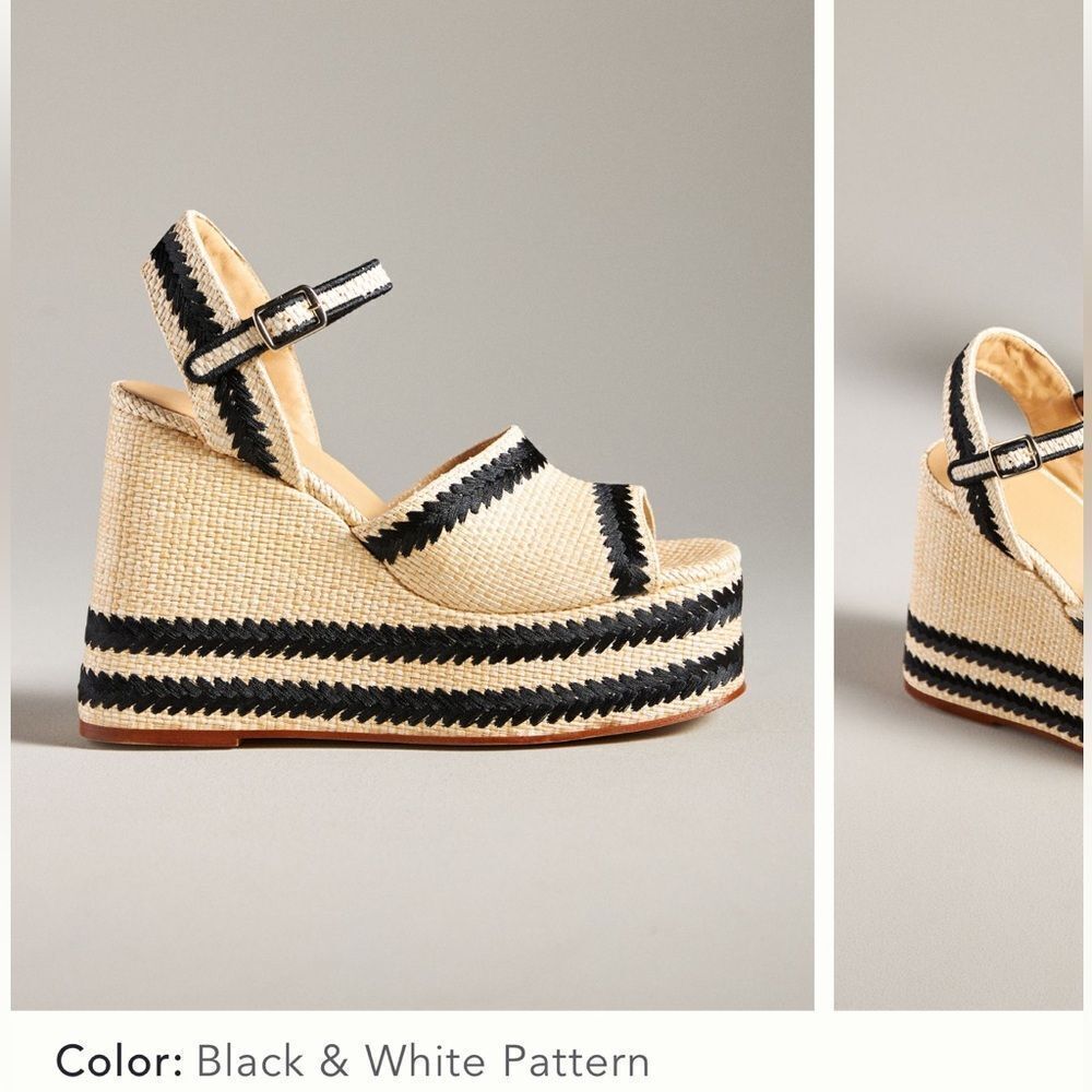 Anthropologie Castaner Fortuna Platform Sandals
